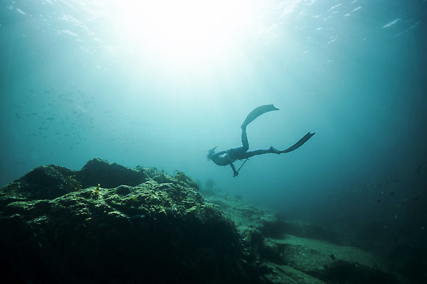 포토 JPG 전신 여자 바다 한명 성인 옆모습 30대 빛 바닷속 수영 한국인 돌_바위 잠수부 울릉도 성인여자한명만 수중사진 프리다이빙 국내포토 1 뷰포인트 섬 사람 동양인 장년 수중 수상스포츠 전문직 경상북도 여자한명만 성인여자만 파일형식