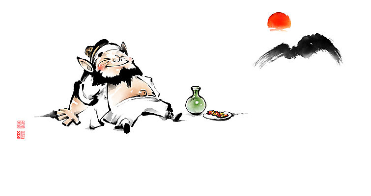 전신 PSD 남자 일러스트 캘리그라피 붓터치 술병 휴식 산 전래동화 한명 앉기 성인 태양 동양화 안주 도깨비 번짐 낙관 도깨비캐릭터 민담 성인남자한명만 국내일러스트 일러캐릭터 자연요소 캐릭터 1 컨셉 모션 동화 병_용기 주류 미술 사람 남자한명만 성인남자만 파일형식 효과