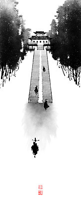 PSD 나무 일러스트 캘리그라피 붓터치 한옥 풍경 사람없음 계단 사찰 동양화 가로수 번짐 낙관 고행 선비 순례 순례자 국내일러스트 갓모자 식물 모자_잡화 한국전통 고건축 종교건축 전통소품 미술 파일형식 효과