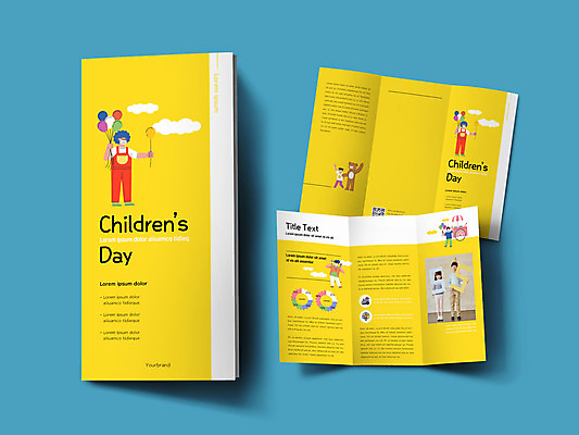 전신 템플릿 표지디자인 여자 표지 남자 ZIP 내지 어린이 리플렛 3단접지 들기 소녀 이벤트 소년 팜플렛 여러명 성인 노란색 한국인 어린이날 풍선 QR코드 인디자인 INDD 이미지템플릿 기념일 컬러 다수 모션 사람 동양인 파일형식