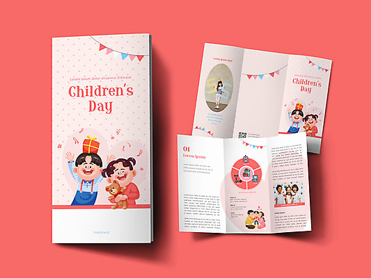 전신 외국인 템플릿 표지디자인 여자 표지 남자 ZIP 내지 어린이 리플렛 분홍색 3단접지 들기 소녀 소년 팜플렛 여러명 상반신 성인 선물상자 부모 곰인형 한국인 자녀 어린이날 QR코드 인디자인 INDD 이미지템플릿 기념일 인형 컬러 다수 가족 모션 선물 사람 동양인 인종 상자 파일형식