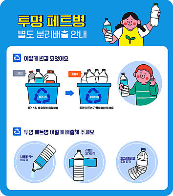 여자 남자 어린이 일러스트 들기 소녀 소년 상반신 타이포그라피 두명 파란색 자연보호 그린캠페인 쓰레기 OK 분리수거 페트병 분리수거함 분리배출 어린이만 국내일러스트 AI파일 문자 캠페인 컬러 모션 자연 사람 손짓 보호 수거함 병_담는 파일형식 벡터