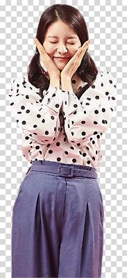 편집 편집이미지 여자 포즈 한명 미소 누끼 상반신 20대 성인 유행 귀여움 턱괴기 한국인 즐거움 복고 PNG 성인여자한명만 편집소스 1 감정 컨셉 모션 표정 사람 동양인 청년 여자한명만 성인여자만 파일형식