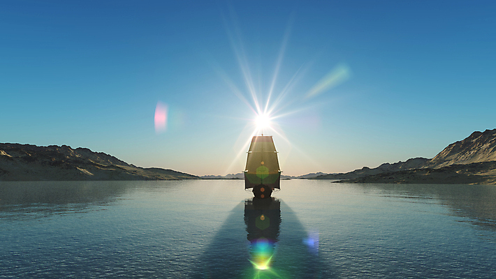 포토 JPG 해외이미지 실루엣 바다 하늘 사람없음 햇빛 태양 3D 해외포토 자연요소 촬영기법 디지털합성 파일형식