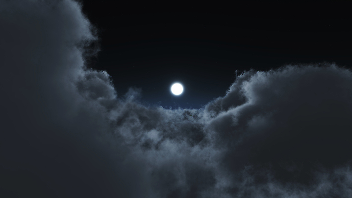 포토 JPG 해외이미지 구름 별 밤하늘 사람없음 3D 달 야간 해외포토 자연요소 하늘 디지털합성 파일형식