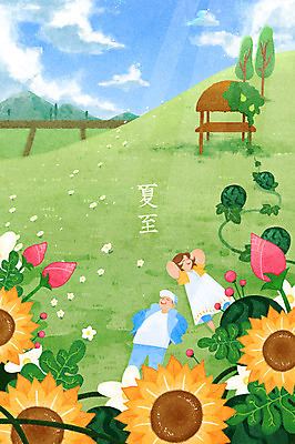 전신 PSD 여자 남자 일러스트 하늘 휴식 해바라기 여름음식 수박 풍경 초원 성인 두명 여름 눕기 오두막 절기 꽃봉오리 하지 성인만 제철과일 국내일러스트 계절 꽃 음식 컨셉 과일 모션 사람 제철 파일형식 여름_계절