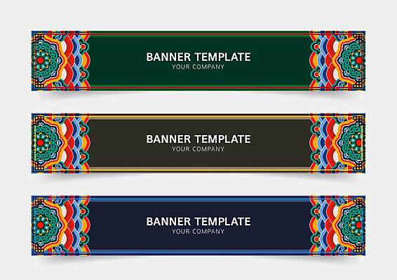 템플릿 배너템플릿 가로배너 불교 사각프레임 사람없음 전통무늬 전통문양 현수막 배너세트 AI파일 전통 문양 배너 종교 무늬 프레임 가로 세트 사각형 파일형식 벡터