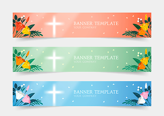 템플릿 배너템플릿 가로배너 꽃 기독교 십자가 잎 사각프레임 사람없음 교회 현수막 십자가모양 배너세트 AI파일 모양 식물 배너 종교 종교건축 프레임 건물 가로 세트 사각형 파일형식 벡터