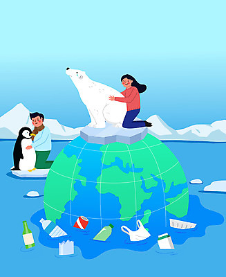 전신 여자 남자 지구 바다 두마리 일러스트 안기 성인 두명 파란색 자연보호 슬픔 환경오염 오염 무릎꿇기 눈물 펭귄 북극곰 빙하 지구온난화 수질오염 성인만 세계환경의날 해양쓰레기 국내일러스트 AI파일 감정 컬러 컨셉 2 곰 모션 자연 조류 사람 보호 쓰레기 기후변화 파일형식 벡터 법정기념일
