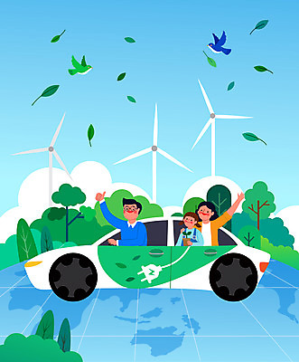 전신 나무 여자 남자 지구 어린이 하늘색 일러스트 가족 조류 소녀 상반신 성인 세명 자연보호 그린에너지 풍력에너지 승차 손인사 녹색성장 전기자동차 세계환경의날 그린뉴딜 그린시티 국내일러스트 AI파일 식물 동물 관계 모션 자동차 자연 사람 경제 파란색 환경 에너지 인사 보호 파일형식 벡터 법정기념일
