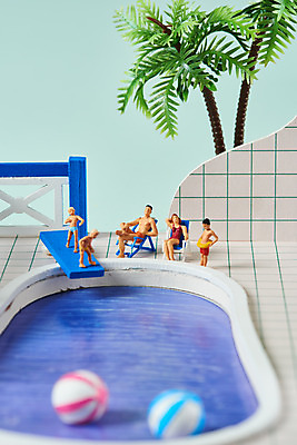 포토 JPG 스튜디오촬영 수영복 수영장 실내 사람없음 여름 여름휴가 바캉스 야자수 여름풍경 미니어처 비치볼 선베드 다이빙대 여름라이프 민트색배경 국내포토 나무 라이프스타일 옷 계절 백그라운드 의자 공 휴가 바캉스용품 풍경 내부 모형 다이빙 민트색 파일형식 여름_계절