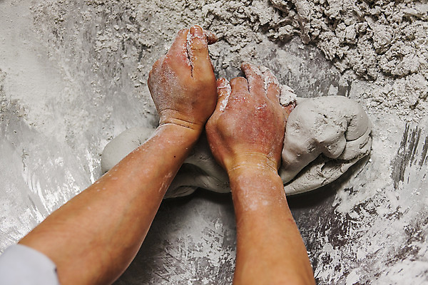 포토 JPG 손 서울 실내 신체부위 가루 메밀 반죽 메밀면 국내포토 식재료 한국 사람 내부 면류 파일형식