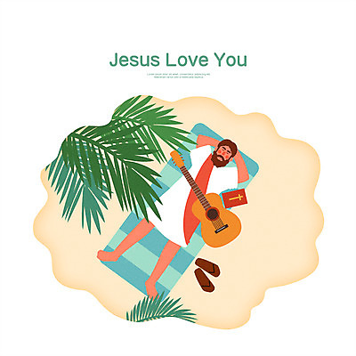 전신 PSD 남자 일러스트 한명 성인 타이포그라피 모래사장 눕기 눈감음 성경 기타 쪼리 돗자리 여름성경학교 팔베개 야자수잎 살구색 성인남자한명만 국내일러스트 문자 1 바다 컬러 잎 종교용품 모션 현악기 사람 샌들 성경학교 남자한명만 성인남자만 파일형식 여름_계절