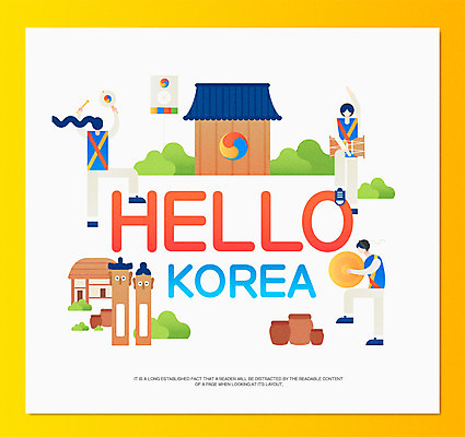 전신 한국전통 여자 남자 일러스트 초가집 성인 세명 항아리 사물놀이 연 장구 장승 소고 징 HELLO 성인만 국내일러스트 AI파일 전통 타악기 한옥 한국 국악기 사람 놀이용품 전통놀이 인사 도자기 전통공연 파일형식 벡터