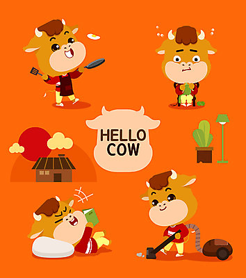 전신 구름 캐릭터 화분 여러마리 일러스트 주택 요리 서기 웃음 들기 앉기 사람없음 눕기 태양 손들기 스탠드 프라이팬 뜨개질 소 청소 즐거움 뒤집개 청소기 소캐릭터 만화책 어려움 일러캐릭터 AI파일 자연요소 감정 동물캐릭터 다수 포유류 모션 주방용품 조명 표정 취미 건물 책 전자제품 청소도구 파일형식 벡터