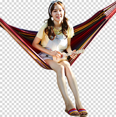 전신 편집 편집이미지 여자 행복 연주 한명 미소 들기 누끼 앉기 20대 성인 앞모습 여름 바캉스 캠핑 한국인 우쿨렐레 해먹 PNG 성인여자한명만 편집소스 홈캉스 1 계절 감정 음악 뷰포인트 모션 현악기 레저 휴가 휴식 표정 사람 동양인 청년 침대 힐링 여자한명만 성인여자만 파일형식