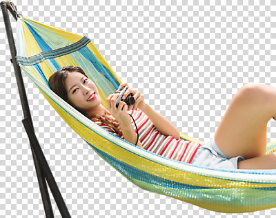 편집 편집이미지 여자 행복 여행 휴가 휴식 한명 미소 들기 누끼 상반신 20대 성인 옆모습 여름 눕기 카메라 사진촬영 캠핑 한국인 즐거움 해먹 PNG 성인여자한명만 편집소스 1 계절 감정 뷰포인트 컨셉 모션 레저 표정 사람 동양인 청년 전자제품 촬영 침대 여자한명만 성인여자만 파일형식