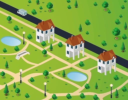 EPS 해외이미지 나무 모델 디자인 외관 백그라운드 일러스트 비즈니스 건축양식 거리 아파트 주택 건물 컴퓨터 도시풍경 마을 도시 재산 계획 만화 장면 지역 개발 진짜 해외202004 해외202105 해외일러스트 식물 건축물 건축 컨셉 풍경 금융 전자제품 파일형식 벡터