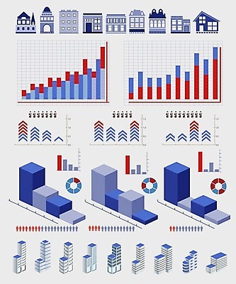 EPS 해외이미지 템플릿 디자인 배너 지도 일러스트 비즈니스 통계 그래프 사람 건물 그래픽 세트 자료 인포그래픽 정보 성장 도시 수집 심볼 사인 문서 복고 경제학 해외202004 해외202105 해외일러스트 건축물 교육 경제 파일형식 벡터