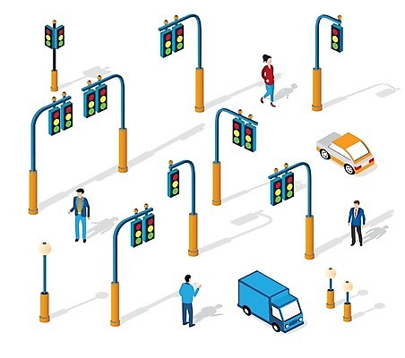 EPS 해외이미지 디자인 도로 일러스트 교통시설 자동차 거리 안전 빛 세트 3D 장비 운전 램프 도시 고속도로 플랫 횡단보도 위험 수집 방향 교차로 심볼 오브젝트 사인 속도 신호 빛망울 고립 규정 그만 제어 해외202004 해외202105 해외일러스트 길 육상교통 교통 컨셉 모션 조명 보행로 디지털합성 시설 파일형식 벡터