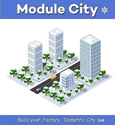 EPS 해외이미지 도로 일러스트 자동차 빌딩 사람없음 건물 도시 아이소메트릭 해외202004 해외202105 해외일러스트 건축물 길 육상교통 교통시설 파일형식 벡터