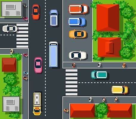 EPS 해외이미지 나무 디자인 도로 지도 일러스트 건축양식 교통시설 자동차 지붕 거리 주택 풍경 건물 도시 고속도로 보행자 플랫 도심 계획 정상 아스팔트 교차로 짐차 타운 엘리먼트 해외202004 해외202105 해외일러스트 식물 건축물 건축 길 육상교통 교통 컨셉 시설 파일형식 벡터