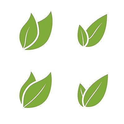 EPS 해외이미지 잎 일러스트 사람없음 초록색 세트 심볼 에코 에코라이프 해외202004 해외202105 해외일러스트 식물 라이프스타일 컬러 환경 파일형식 벡터