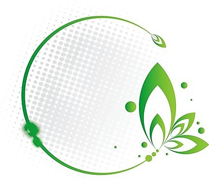 EPS 해외이미지 잎 일러스트 사람없음 초록색 심볼 에코라이프 원형프레임 해외202004 해외202105 해외일러스트 식물 라이프스타일 컬러 프레임 원형 에코 파일형식 벡터