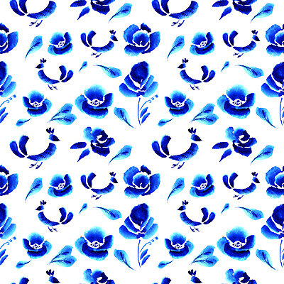 포토 JPG 해외이미지 꽃 백그라운드 잎 꽃무늬 패턴 일러스트 사람없음 파란색 장미 해외202004 해외202105 해외포토 레이스천 식물 컬러 무늬 직물 파일형식