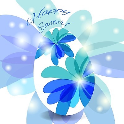 EPS 해외이미지 꽃 백그라운드 일러스트 사람없음 파란색 노란색 계란 해외202004 해외202105 해외일러스트 식물 컬러 알 파일형식 벡터