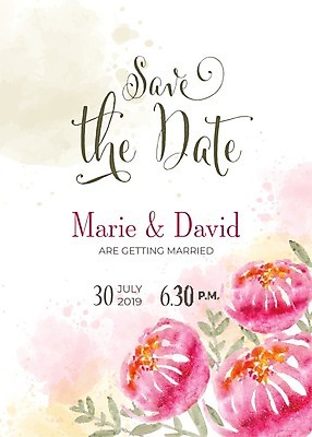 EPS 해외이미지 꽃잎 꽃 결혼 잎 일러스트 수채화 글자캘리그라피 사람없음 청첩장 해외202004 해외202105 해외일러스트 식물 캘리그라피 카드_감사 이벤트 파일형식 벡터