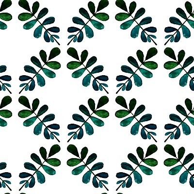 EPS 해외이미지 꽃 백그라운드 잎 꽃무늬 패턴 일러스트 수채화 사람없음 낭만 천 해외202004 해외202105 해외일러스트 식물 컨셉 무늬 직물 파일형식 벡터