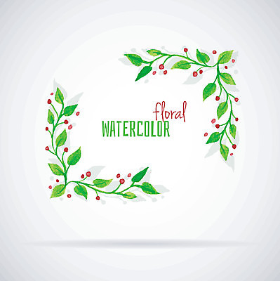 EPS 해외이미지 꽃 백그라운드 잎 꽃무늬 일러스트 수채화 사람없음 낭만 회복 해외202004 해외202105 해외일러스트 식물 컨셉 무늬 파일형식 벡터