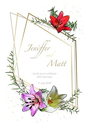 EPS 해외이미지 꽃 결혼 잎 일러스트 수채화 프레임 사람없음 청첩장 해외202004 해외202105 해외일러스트 식물 카드_감사 이벤트 파일형식 벡터