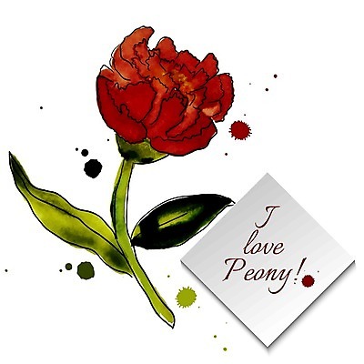 EPS 해외이미지 줄기 잎 일러스트 수채화 프레임 글자캘리그라피 사람없음 마름모 작약 해외202004 해외202105 해외일러스트 도형 식물 꽃 캘리그라피 파일형식 벡터