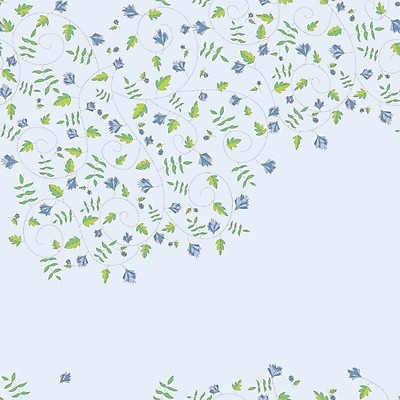 EPS 해외이미지 꽃잎 꽃 줄기 백그라운드 잎 꽃무늬 패턴 일러스트 수채화 새로움 초원 사람없음 파란색 천 수레국화 인기 해외202004 해외202105 해외일러스트 식물 컬러 컨셉 무늬 직물 파일형식 벡터