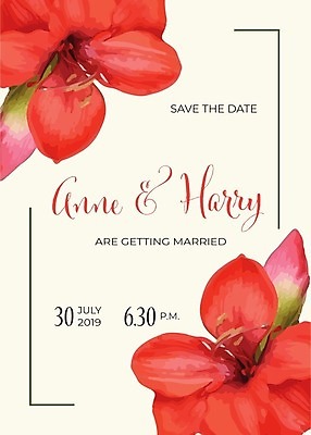 EPS 해외이미지 꽃 결혼 일러스트 수채화 사각프레임 프레임 글자캘리그라피 사람없음 청첩장 해외202004 해외202105 해외일러스트 식물 캘리그라피 카드_감사 이벤트 사각형 파일형식 벡터