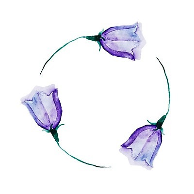 EPS 해외이미지 꽃잎 꽃 포스터 백그라운드 잎 꽃무늬 패턴 일러스트 수채화 사람없음 화환 낭만 원형 해외202004 해외202105 해외일러스트 도형 식물 컨셉 무늬 파일형식 벡터