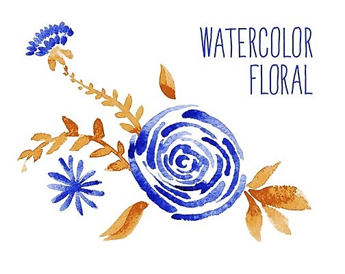 EPS 해외이미지 꽃잎 꽃 포스터 백그라운드 잎 꽃무늬 일러스트 수채화 사람없음 화환 낭만 원형 날짜 해외202004 해외202105 해외일러스트 도형 식물 컨셉 무늬 파일형식 벡터