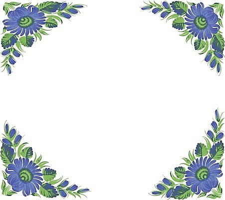 EPS 해외이미지 나무 꽃 잎 꽃무늬 패턴 일러스트 수채화 프레임 사람없음 시간 부족 우크라이나 해외202004 해외202105 해외일러스트 식물 유럽 컨셉 무늬 파일형식 벡터