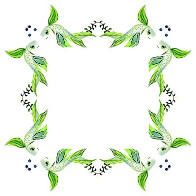 EPS 해외이미지 꽃 아시아 야생동물 바다 일러스트 수채화 새로움 프레임 어류 사람없음 물 컬러풀 수중 재산 지느러미 수족관 타격 해외202004 해외202105 해외일러스트 자연요소 식물 동물 나라 컬러 컨셉 모션 금융 수중동물 파일형식 벡터