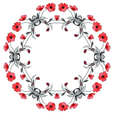 EPS 해외이미지 꽃 잎 꽃무늬 패턴 일러스트 캘리그라피 수채화 프레임 사람없음 국경 해외202004 해외202105 해외일러스트 레이스천 식물 무늬 직물 파일형식 벡터