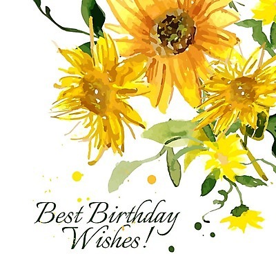 EPS 해외이미지 줄기 잎 일러스트 해바라기 수채화 글자캘리그라피 사람없음 해외202004 해외202105 해외일러스트 식물 꽃 캘리그라피 파일형식 벡터