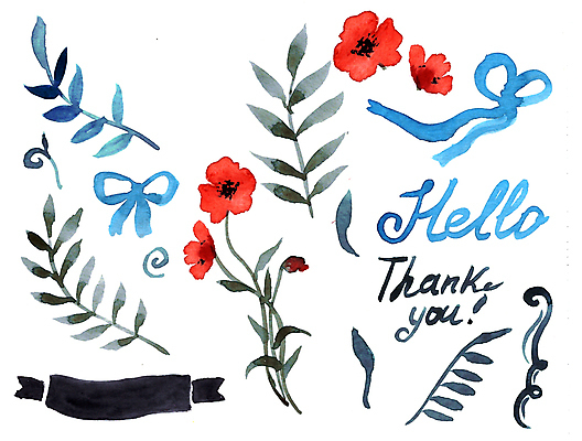 포토 JPG 해외이미지 꽃 리본 잎 수채화 글자캘리그라피 사람없음 해외202004 해외202105 해외포토 식물 캘리그라피 파일형식