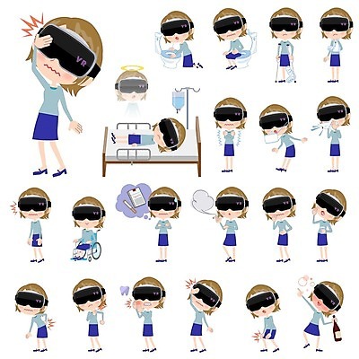 EPS 해외이미지 여자 일러스트 스트레스 흡연 담배 건강 마스크 사람 추위 마시기 죽음 알코올 만취 음주 휠체어 변기통 재채기 VR기기 해외202004 해외202105 해외일러스트 모션 기계 술취함 가상현실 파일형식 벡터