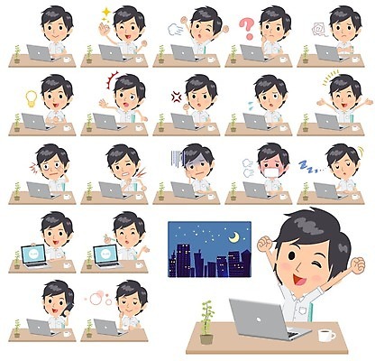 EPS 해외이미지 남자 일러스트 아이디어 마스크 들기 여러명 상반신 성인 노트북 스마트폰 놀람 분노 물음표 잠 업무 좌절 OK 고민 통화 어깨통증 성인남자만 해외202004 해외202105 해외일러스트 기호 감정 다수 컨셉 모션 표정 사람 손짓 전자제품 핸드폰 스마트기기 작업 질병 남자만 성인만 파일형식 벡터