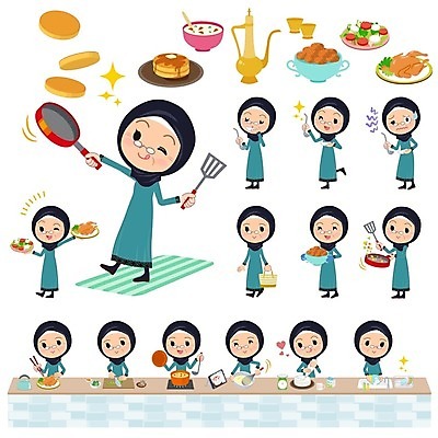 EPS 해외이미지 전신 여자 노년 음식 일러스트 윙크 스테이크 요리 서기 들기 여러명 상반신 걷기 프라이팬 설거지 먹기 재료손질 장바구니 조리대 뒤집개 전골 팬케이크 간보기 섞기 중동인 짜기 노인여자만 해외202004 해외202105 해외일러스트 외국인 다수 가사 모션 주방용품 서양음식 표정 사람 성인 쇼핑 바구니 케이크 손질 여자만 노인만 파일형식 벡터