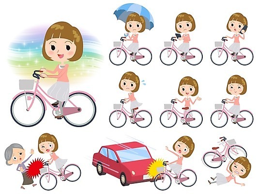 EPS 해외이미지 전신 여자 노년 할머니 일러스트 우산 자동차 서기 들기 앉기 여러명 성인 스마트폰 자전거 승차 충돌 교통사고 통화 안전사고 넘어짐 해외202004 해외202105 해외일러스트 육상교통 다수 모션 안전 사람 핸드폰 스마트기기 바이크 사건 파일형식 벡터