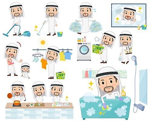 JPG 해외이미지 전신 남자 어린이 가사 일러스트 욕조 요리 들기 소년 여러명 상반신 성인 장보기 달리기 깨끗함 청결 거품 거울 육아 아기 빨래 설거지 청소 재료손질 양동이 조리대 샤워기 요리중 청소기 닦기 칸두라 스펀지 손뻗기 쓰레기봉투 대걸레 드럼세탁기 빨래널기 빨래바구니 빨랫감 중동인 창문닦기 해외202004 해외202105 해외일러스트 외국인 다수 컨셉 모션 봉투 사람 전자제품 바구니 위생 청소도구 손질 세탁기 파일형식