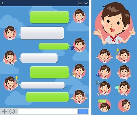 EPS 해외이미지 남자 감정 일러스트 아이디어 대화 여러명 상반신 성인 파란색 요리사 놀람 분노 물음표 가리킴 울음 OK 고민 문자메시지 성인남자만 해외202004 해외202105 해외일러스트 직업 기호 컬러 다수 컨셉 표정 말하기 사람 손짓 메시지 남자만 성인만 파일형식 벡터